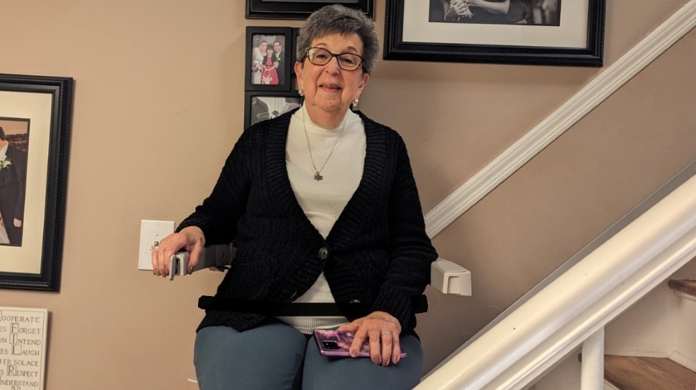 "​The stairlift has been a saving grace"